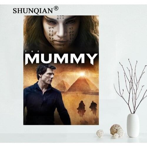 Nice New Mummy Poster Custom Canvas Poster Art Home Decoration Cloth Fabric Wall Poster Print Silk Fabric Print