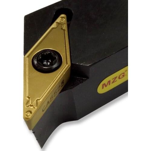 MZG SVQCR2525M16 25*25 20*20 Lathe Machining Cutter Bar Screw Type Clamped Boring Toolholder CNC External Turning Tool Holder