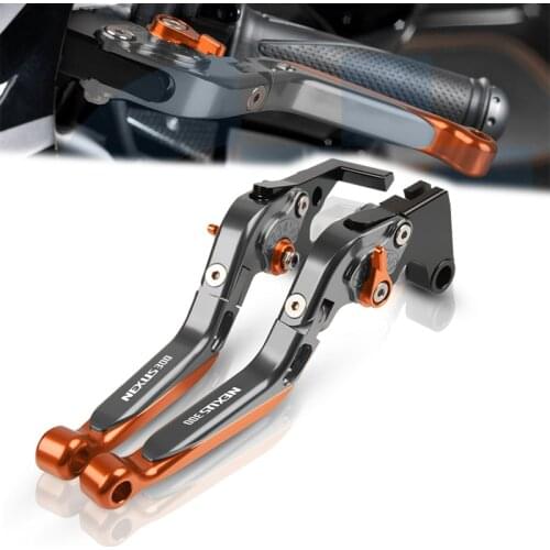 Motorcycle Clutch Brake Lever For GILERA Nexus 300 E3 2008 2009 2010 2011 2012 Aluminum Extendable Adjustable Foldable Levers