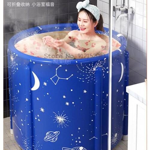 Bathtub Adult Household Folding Bathtub Artifact Whole Body Bathtub Folding Bathtub Children Bathtub Bathtub