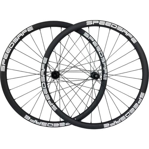 29" MTB XC 30mm hookless straight pull carbon wheelset 350 thru hubs 100*15mm 142*12mm 6 bolt or center lock graval woods wheels