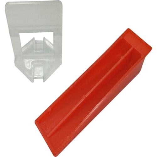 50pcs 2.0mm clips + 50pcs 1.5mm clips + 50pcs wedges Tile Leveling System Home Decortion