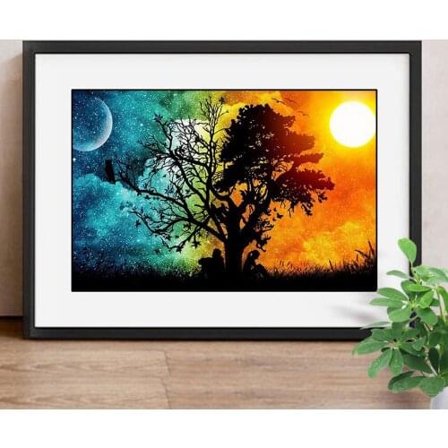 Diamond Embroidery Tree 5D DIY Diamond Painting Cross Stitch Landschap Full New Arrival Mosaic Decoration Home