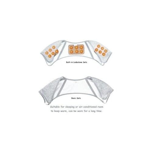 Bamboo Charcoal Fiber Warm Shoulder Protector Breathable Support Correction Brace Shoulder Joint Care Protector men women