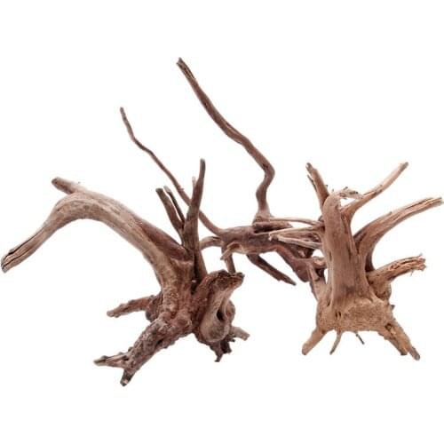 Wood Natural Trunk Driftwood Tree Aquarium Fish Tank Plant Decoration Ornament