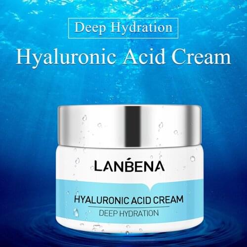 40g Hyaluronic Acid Face Cream Moisturizing Anti Aging Oil -Control Nourish Skin Firming Whiten Deep Hydration Skin Care TSLM1