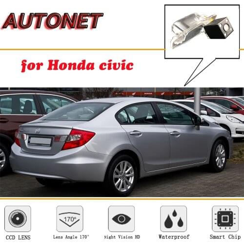 AUTONET camera for Honda civic ek Ninth generation MK9 sedan hatchback 2012~2015/Reverse Camera CCD Night Vision