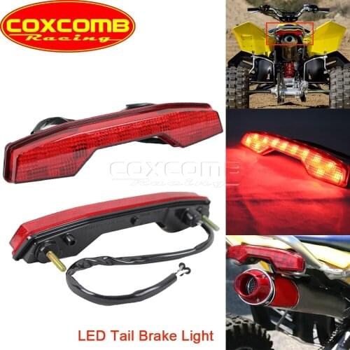 35710-45G0 OEM ATV Quadsport Red LED Taillights Rear Lamp Tail Brake Stop Light Assembly For Suzuki LTR450 LTR 450 All Year