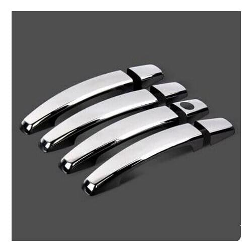 Car door handles cover sticker for Chevrolet Cruze Captiva AVEO TRAX Malibu Opel Mokka VAUXHALL ASTRA J/for Buick REGAL ENCORE