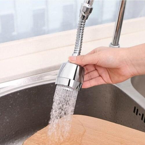 360 Degree Swivel Home Faucet Water Saver Device Kitchen Accessories Splash Extension Shower Head Extended Blister Nozzle Filter