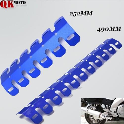 New Motorcycle Exhaust Muffler Pipe Heat Shield Cover Guard FOR EXC EXCF EXC F 125 250 450 500 kawasaki Z750 Z800