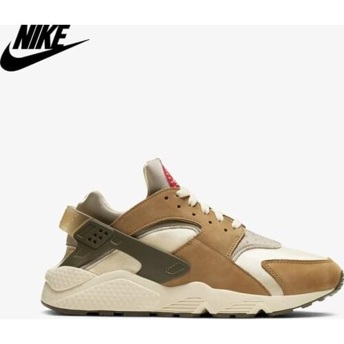 Original Nike Stüssy x Nike Air Huarache LE "Desert Oak" Unisex Men 'S Women 'S Sports Shoes DD1381-200 Brown/beige Nike Sneaker
