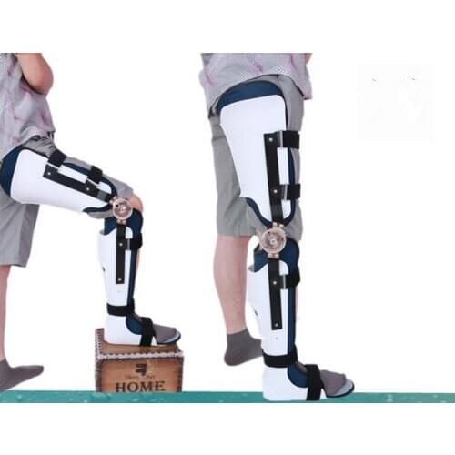 Knee Ankle Foot Orthosis Support Lower Limbs Brace Adjustable Fast Shipping