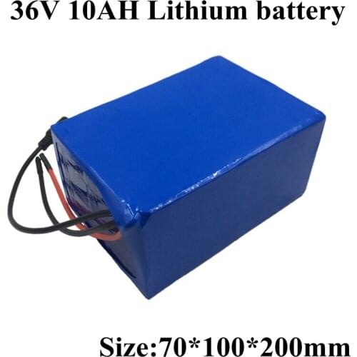 Customized Rechargeable Lithium Ion Battery 36v 10Ah 18650 Battery Pack for Electric Bike Wheelchair Motorcycle with Charger