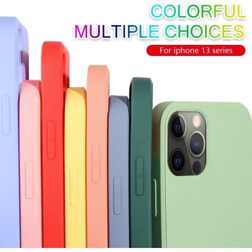 Candy Frosted Case For iphone 13 Pro max Shockproof Soft Silicone Back Cover For iphone 13 mini 13Pro max 2021 Protection Case