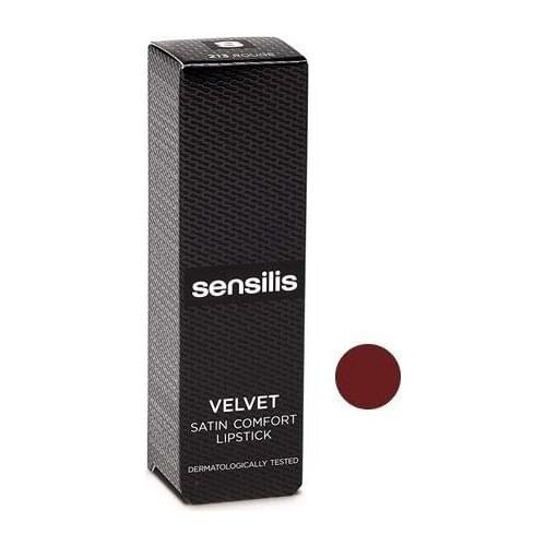 SENSILIS VELVET SATIN LIPSTICK MARRON 219