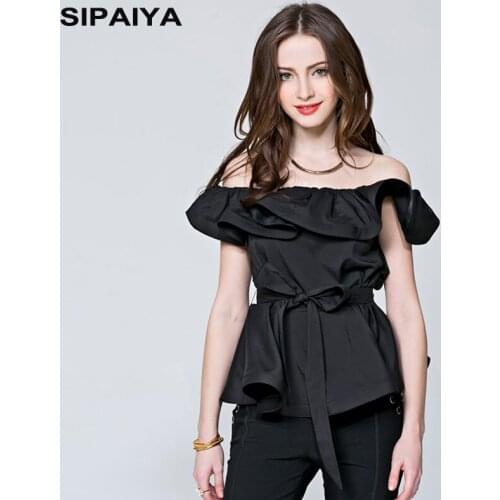 Женские короткие рубашки Sipaiya China At AliExpress