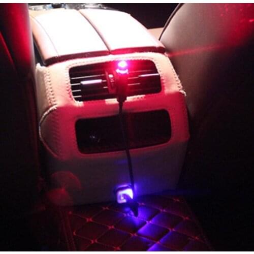 LED Car Dome Light USB Portable Starry Night Light For Alfa Romeo 147 156 159 166 Mito Porsche Cayenne Macan 911 Fiat 500 Punto