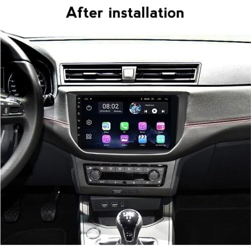 Tomostrong 2.5D Touch Screen Android For Seat Ibiza 2017 2018 2019 2020 Car Multimedia Video Player Navigation GPS Radio WIfi BT