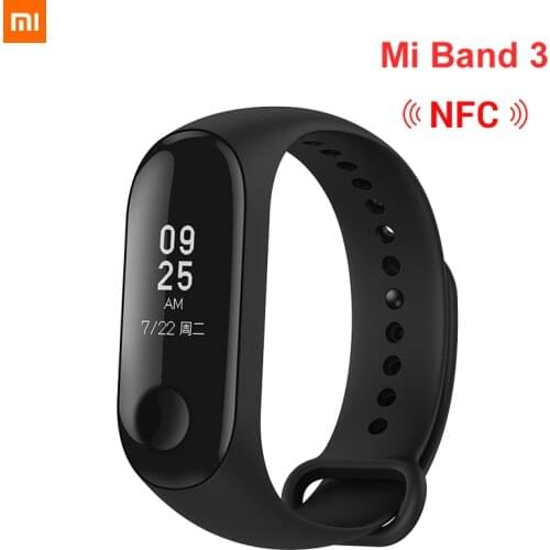Origianl Xiaomi Mi Band 3 Smart Bracelet 3 Color AMOLED Screen Smartband Bluetooth Sport Waterproof Smart Band