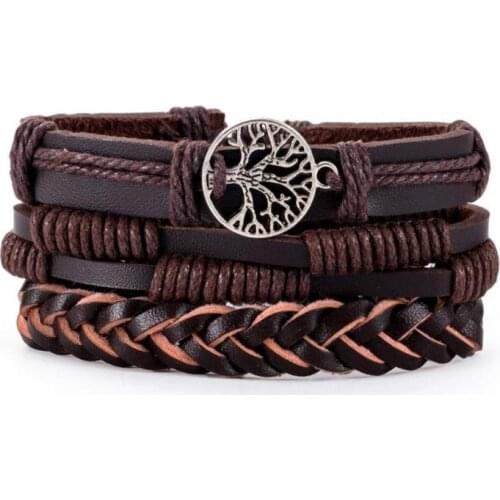 Vikings Jewelry Leather Bracelets