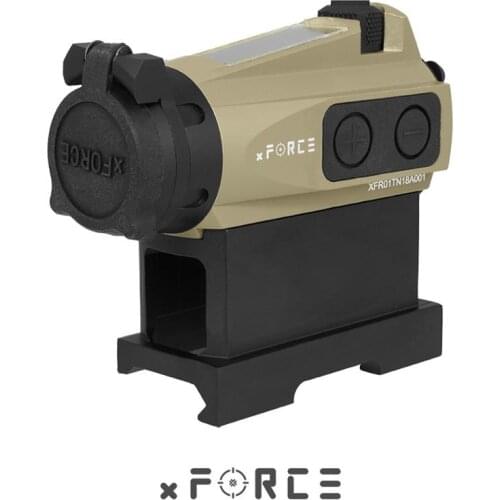 XFORCE XTSP Solar Red Dot Sight with QD Mount & Killflash / Kill Flash Buy One Get One FREE Offset Rail Mount