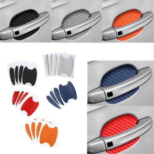 Car Handle Protection Film Styling for Seat Leon Ibiza Renault Duster Megane 2 Logan Captur Clio Mazda