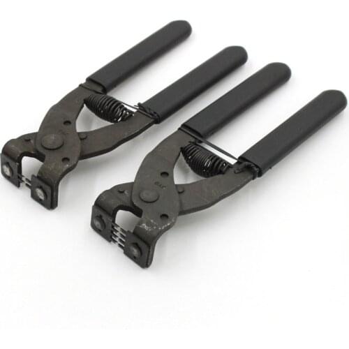 1pcs Leather Rhombus Punching Pliers Sewing Stitching Chisel Pricking Leather Craft Hole Punches Tool Punching Pliers Tools