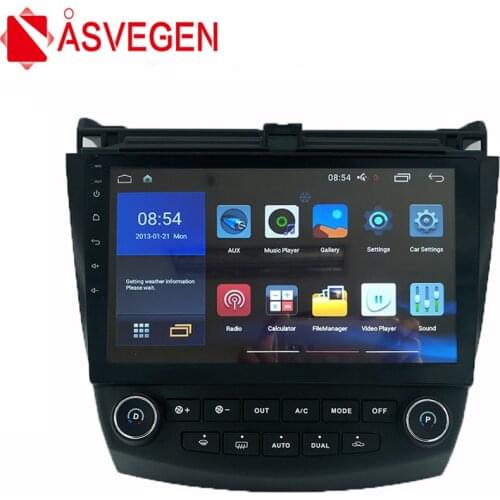 Asvegen 10.2 inch Android 6.0 Quad Core Multimedia Player Radio GPS Navigation Android Car DVD For Honda Accord 7 7th 2003-2007