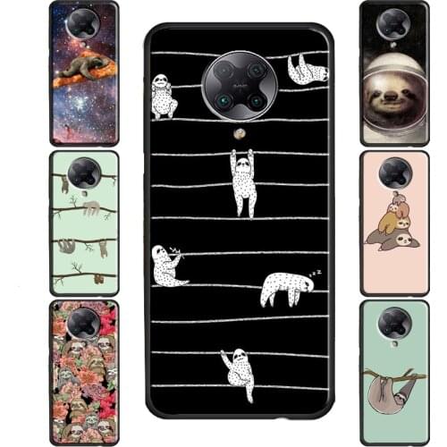 Sloth Stack Case For Xiaomi Mi POCO F2 Pro X3 F1 Mi Note 10 Pro Lite Mi 10 Ultra 9T 9SE 9 8 A3 Mix3
