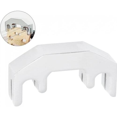 4 Claw Practical Metal Silver Violin Mute Muffler for 4/4 3/4 1/2 Violin Stringed Instruments Violin Accessories