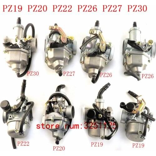 PZ19 PZ20 PZ22 PZ26 PZ27 PZ30 VM VM19 VM22 Carb Hand Cable Chock Carburetor for 50cc- 250CC Dirt Pit bike ATV Quad Go kart