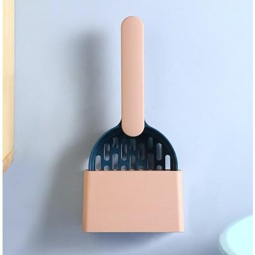 Cat Litter Shovel Pet Cleaning Cat Litter Filter Tool Cat Toilet Supporting Shovel Tofu Cat Litter Shovel Base Set