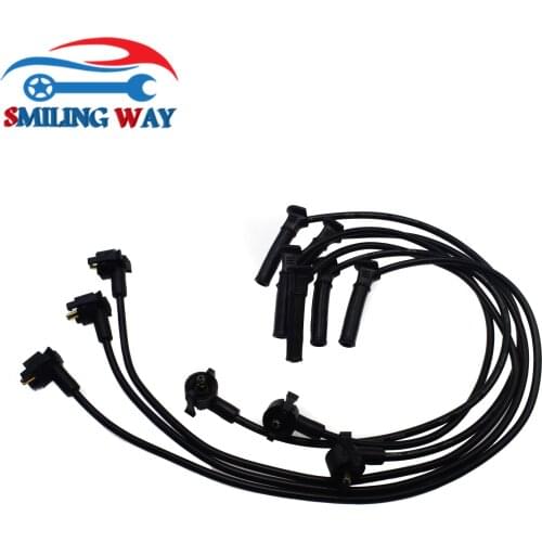 Spark Plug Wires Cable Wire Set For Ford Mercury Explorer Mountaineer 4.0L V6 2001 2002 2003 2004 2005 2006 2007 2008 2009 2010