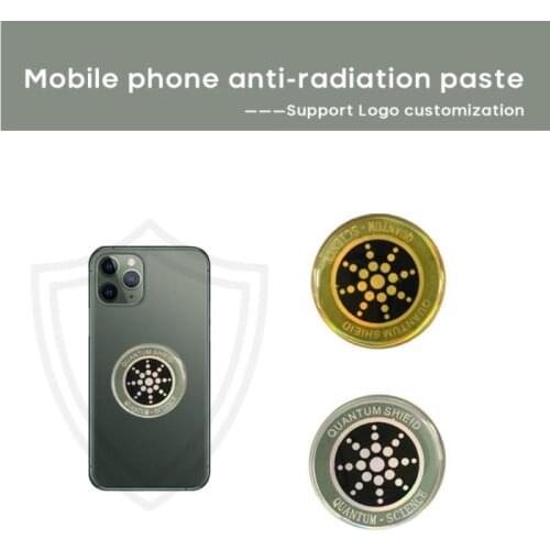 2021 New Mobile Phone Round Quantum Shield Sticker Anti Radiation Protection Mobile Phone Sticker for Cellphone EMF Protector