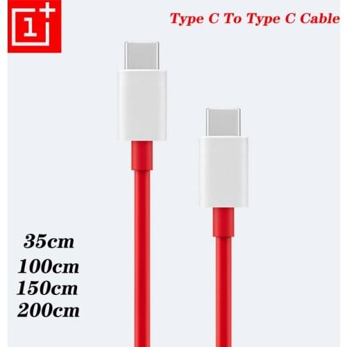 Original Oneplus 9 Pro 9R Nord N10 N100 Warp Charge Type-C To Type C Cable 6.5A Fast Charge For One Plus 8 7 Pro 8T Warp Charger