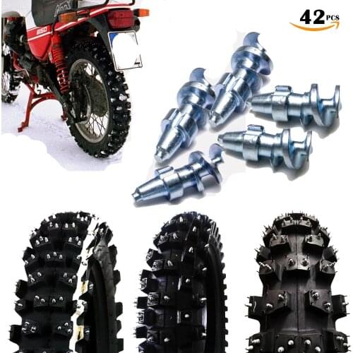 Motorcycles Motocross Mountain Tyre Studs For Winter ICE Snow Tire Spikes Racing Riding Driving Screw Tungsten Steel For Mitas