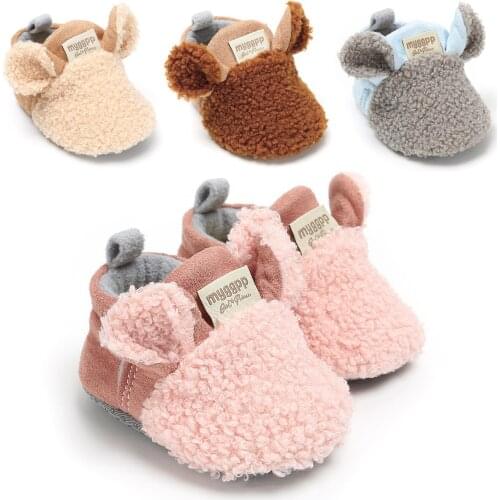 Winter Baby Shoes Cute Animal Warm Baby Shoes Toddler Shoes Girl Shoes Newborn Shoes For Baby Girl 6To 12 Month Little Girl