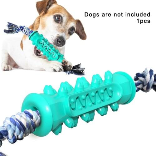 Dogs Tooth Stick Bite Toy Educational Multi-purpose Dogs Toothbrush Safety TPR Molar Cleaning Stick Training IQ Pets Supplies