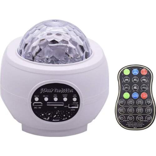 Starry Sky Light Star Projector Night Light Led Lights for baby Bedroom Party Wedding with Remote Control Bluetooth Speaker