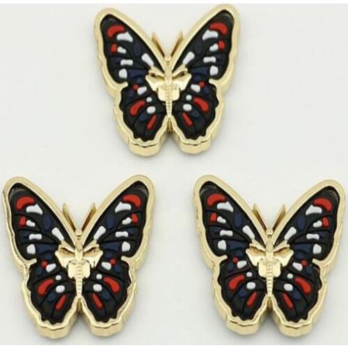 10pcs/lot luggage bag hardware accessories Colorful butterfly decorations DIY hand bag decoration Handbag accessories