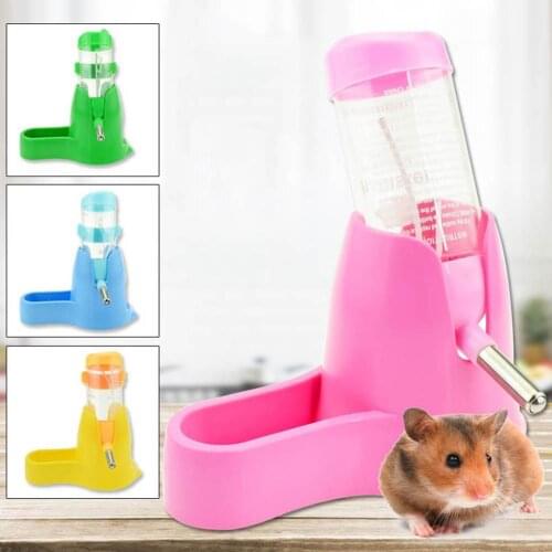 Hamster Rabbit Squirrel Feeding Bottle Drinking Water Feeder Pet Supply Plastic Large-capacity Drinking Jug For Small Animals
