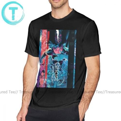 Ghost In The Shell T Shirt Ghost In The Shell By Remsoun T-Shirt 4xl Printed Tee Shirt Streetwear Fun Short-Sleeve Tshirt