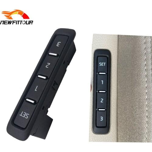 Chrome Seat Memory Adjust Switch Button For VW Passat B7 CC J-etta 5 MK5 Octavia Superb Yeti 1Z0 959 769 A 1Z0959769A