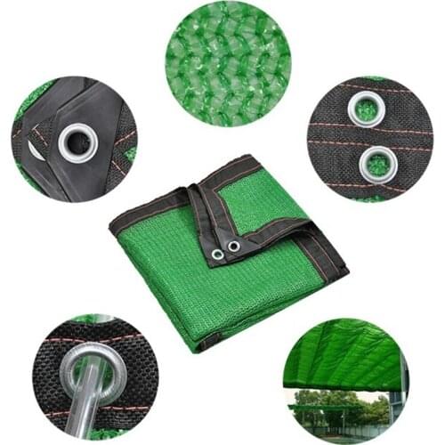 Customized 2.34x5m Green Anti-UV HDPE Sunshade Net