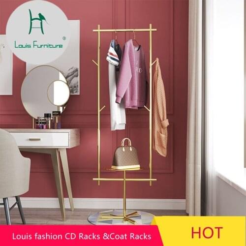 Louis fashion CD Racks &Coat Racks Nordic clothes hanger ins door landing vertical clothes corner bedroom living room household