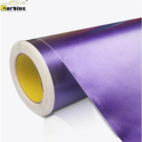 Matte Purple Satin Metallic Flash Purple Vinyl Roll Car Full Body Stickers