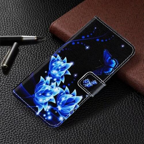 Fashion Leather Case For Huawei Y5P Y6P P Smart 2020 P40 Lite E Y5 Y6 2019 wallet case on honor 9A 9C 9S 9X 8A 8S Honor 20 Lite