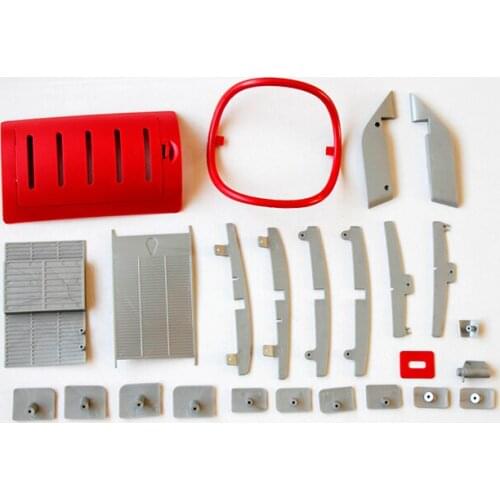 Plastic Parts for Dynam 8960 Albatros Dva RC Model