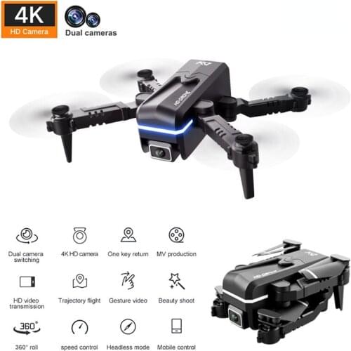 Mini Foldable Drone HD 4k Aerial Photography Long Endurance Remote Control Aircraft Fixed-height Quadcopter